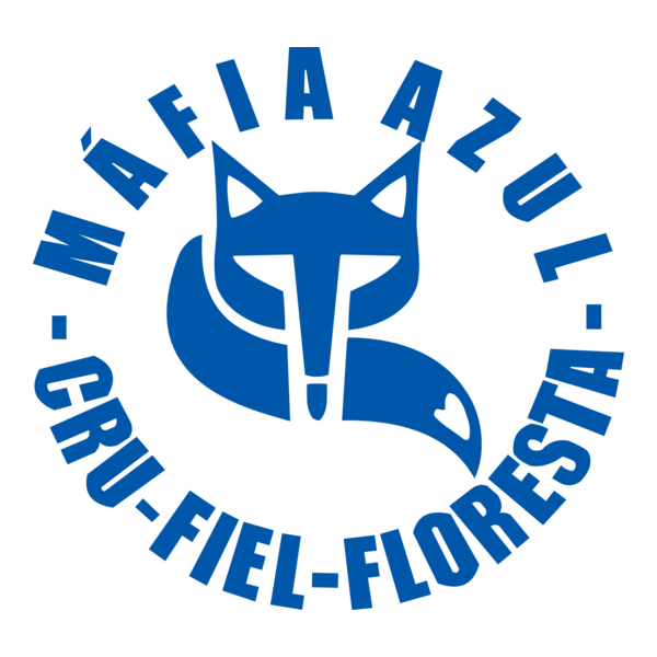 Máfia Azul Cru-Fiel Floresta Logo PNG Vector