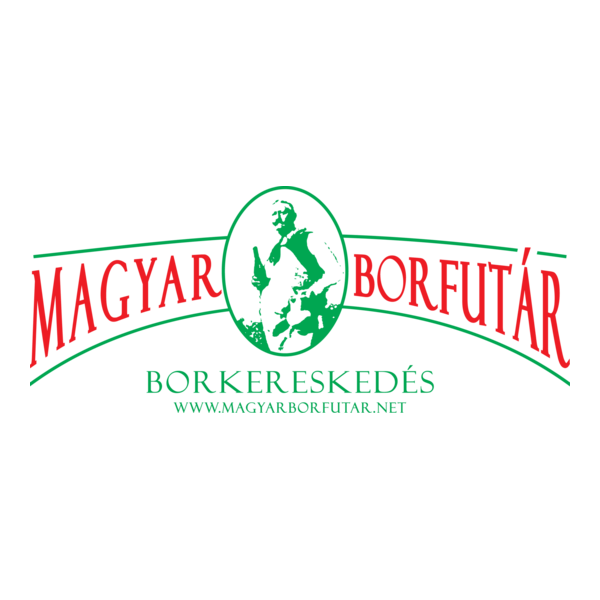 Magyar Borfutár borkereskedés Logo PNG Vector