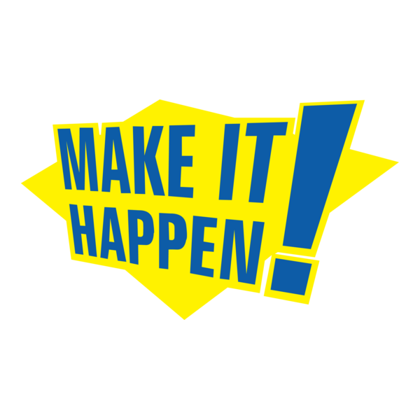 Make it Happen Logo PNG Vector