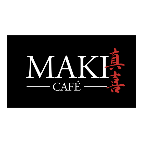Maki Café Logo PNG Vector