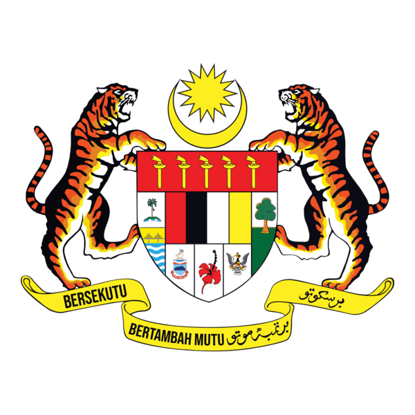 Malaysia emblem crest (Jata Negara) Logo PNG Vector
