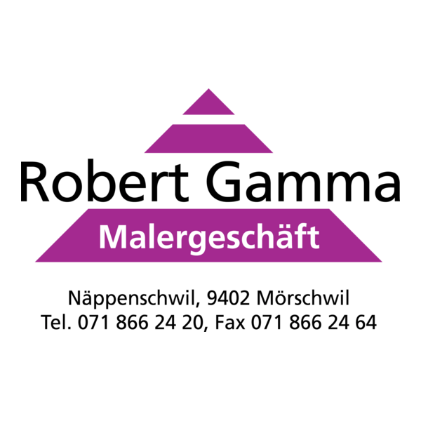 Malerei Gamma Mörschwil Logo PNG Vector