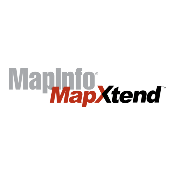 MapInfo MapXtend Logo PNG Vector