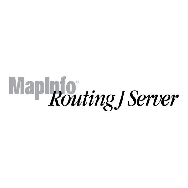 MapInfo Routing J Server Logo PNG Vector