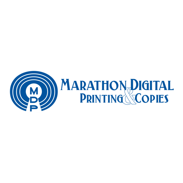 Marathon Digital Printing Logo PNG Vector