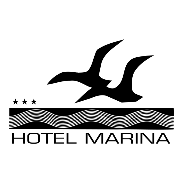 Marina Hotel Logo PNG Vector