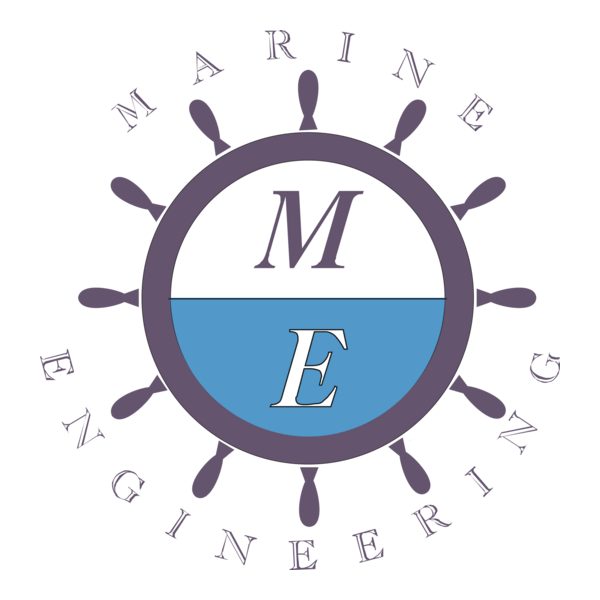 Marine Engineering Logo PNG Vector