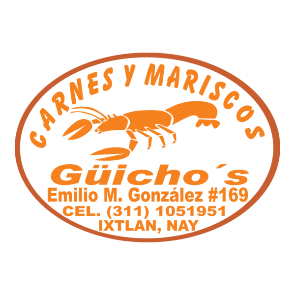 Mariscos Guichos Logo PNG Vector