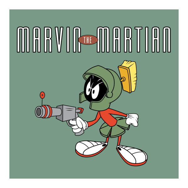 Marvin the Martian Logo PNG Vector