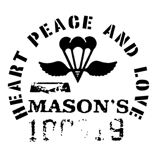 Mason's heart Logo PNG Vector