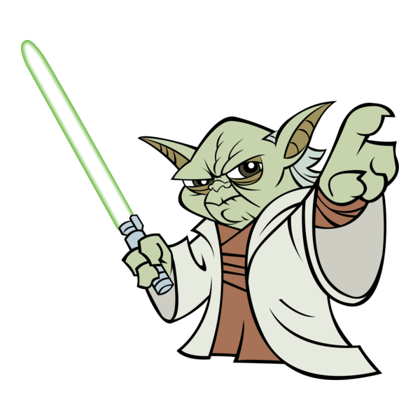 Master Yoda Logo PNG Vector