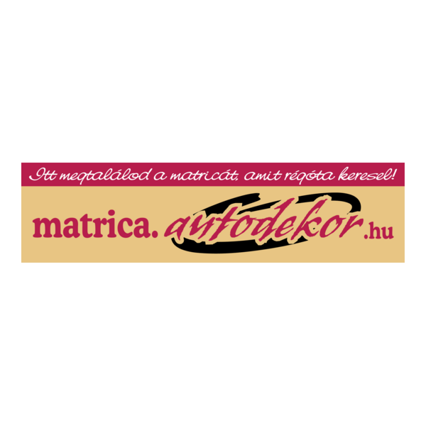 matrica.autodekor.hu Logo PNG Vector