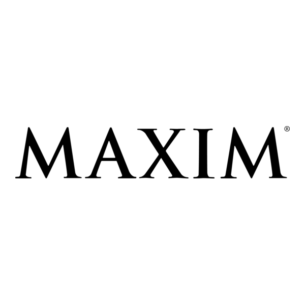 MAXIM Magazine Logo PNG Vector