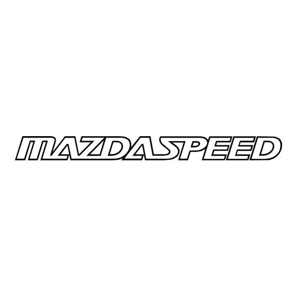 MazdaSpeed Emblem Badge Sticker - Silver JDM Decal For Mazda6, Miata, 626, Capella Trunk