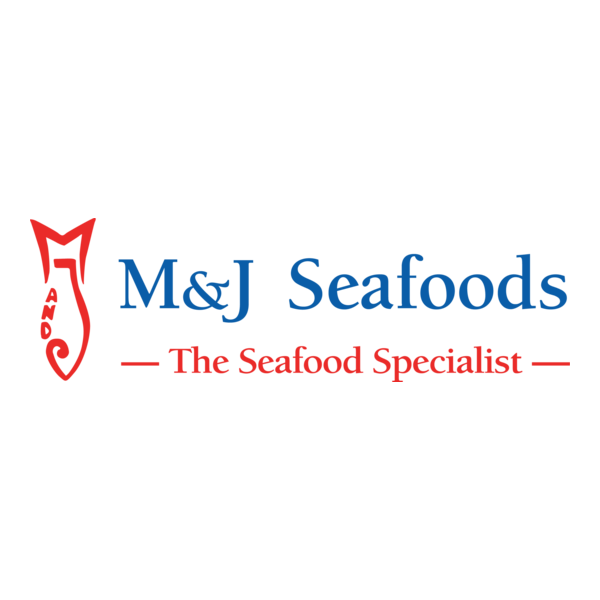 M&J Seafoods Logo PNG Vector