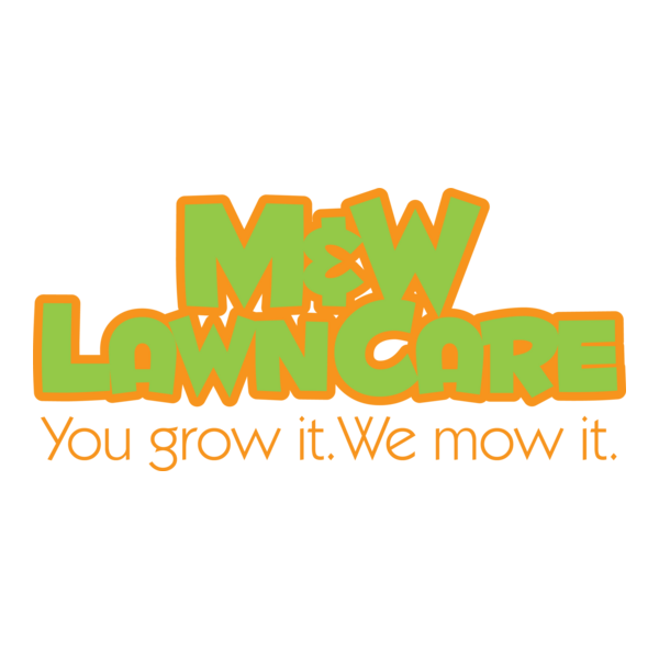 M&W Lawn Care Logo PNG Vector