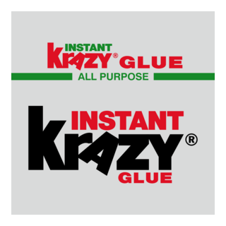 Krazy GLUE Logo PNG Vector