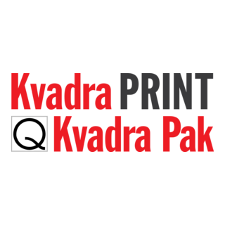 Kvadra Print Kvadra Pak Logo PNG Vector