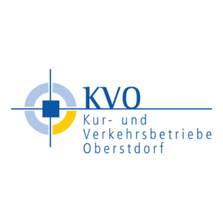 KVO Kur- und Verkehrsbetriebe Oberstdorf Logo PNG Vector