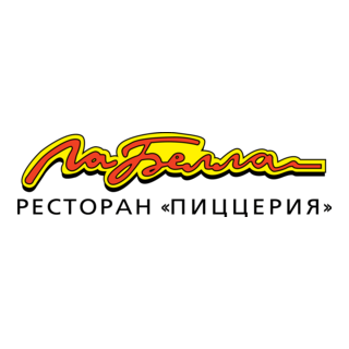 La Bella Pizza Logo PNG Vector