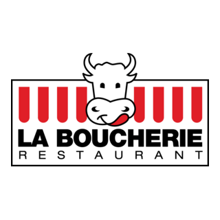 La Boucherie Restaurants Logo PNG Vector