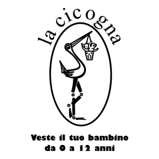 la cicogna Logo PNG Vector