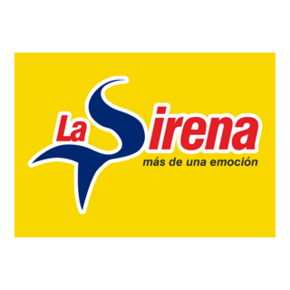 La Sirena Logo PNG Vector