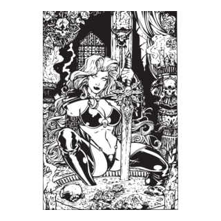 lady death Logo PNG Vector