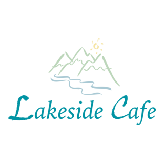 Lakeside Cafe Logo PNG Vector