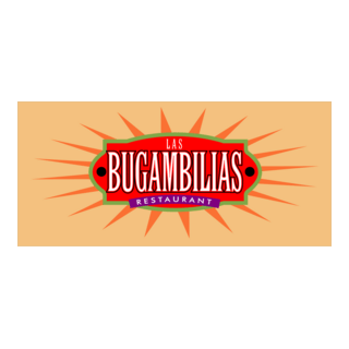 Las Bugambilias Restaurant Logo PNG Vector