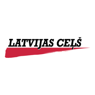 Latvijas Cels Logo PNG Vector