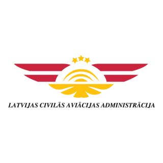 Latvijas Civilas Aviacijas Administracija Logo PNG Vector