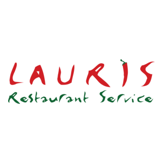 Lauris Restaurant Service Logo PNG Vector