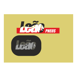 LEÃO PNEUS Logo PNG Vector