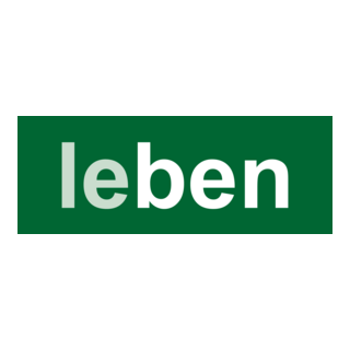 leben Logo PNG Vector