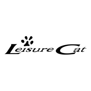 Leisure Cat Logo PNG Vector