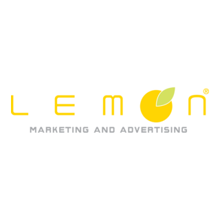 Lemon Marketing Logo PNG Vector