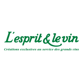 L'esprit & le vin Logo PNG Vector