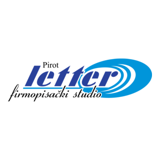 letter Pirot Logo PNG Vector