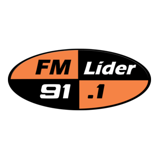Lider FM 91.1 Logo PNG Vector