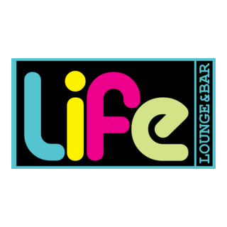 Life Lounge & Bar Logo PNG Vector