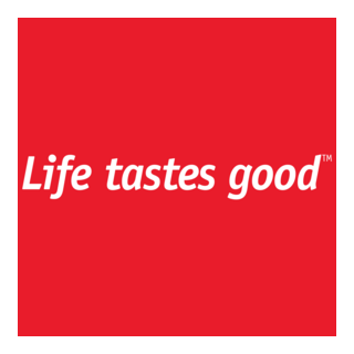 Life tastes good Logo PNG Vector