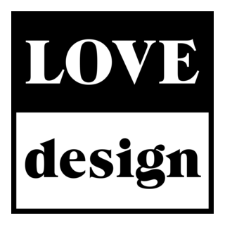 LOVE DESIGN Logo PNG Vector