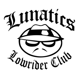 Lunatics Lowrider Club Logo PNG Vector