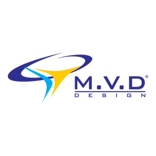 M.V.D design Logo PNG Vector