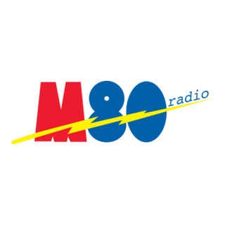 M80 Radio Logo PNG Vector