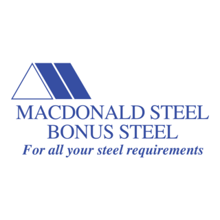 MacDonald Steel Logo PNG Vector