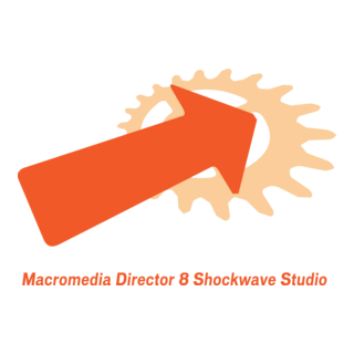 Macromedia Director 8 Shockwave Studio Logo PNG Vector