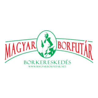 Magyar Borfutár borkereskedés Logo PNG Vector