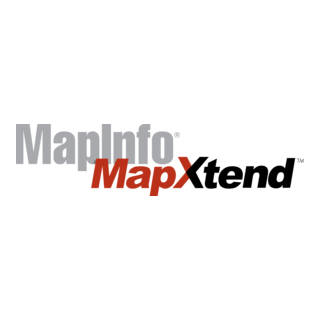 MapInfo MapXtend Logo PNG Vector